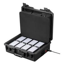 Godox Mobile RGB LED 8 Light Kit with Charging Case Thumbnail 1